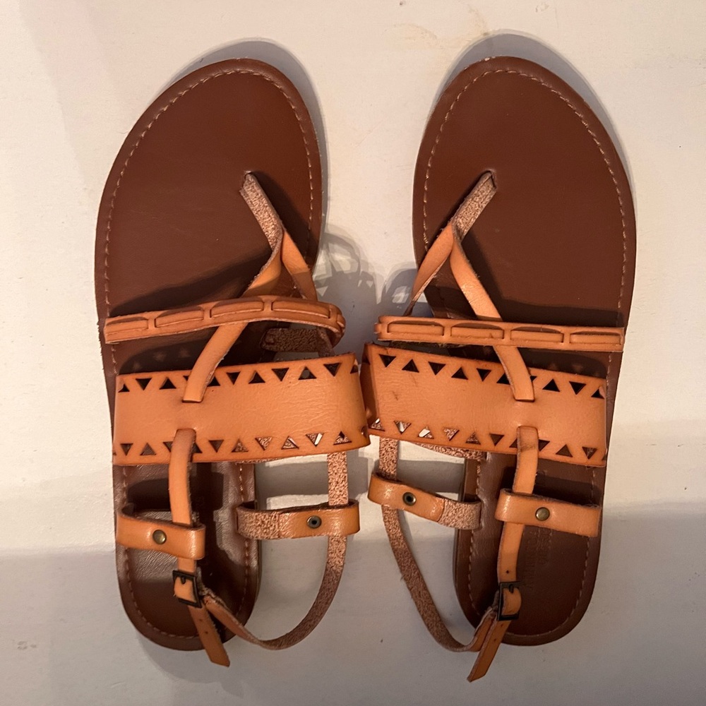 Leather sandal